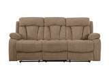 40" Modern Beige Fabric Sofa