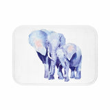 Mother and Baby Auspicious Elephant Bath Mat Home Accents