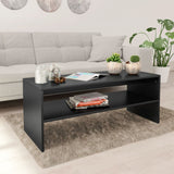 Coffee Table White 39.4"x15.7"x15.7" Chipboard