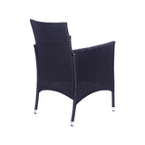 2pcs Single Backrest Chairs Rattan Sofa